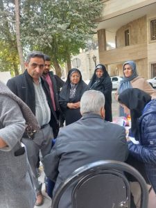 برگزاری کمپین اموزش برای هفته دیابت در بیمارستان مدنی و‌کوثر و رجایی